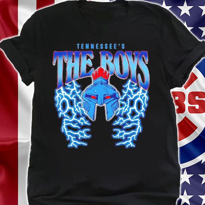 Tennessee's The Boys College Football Lightning shirt t-shirt shirt