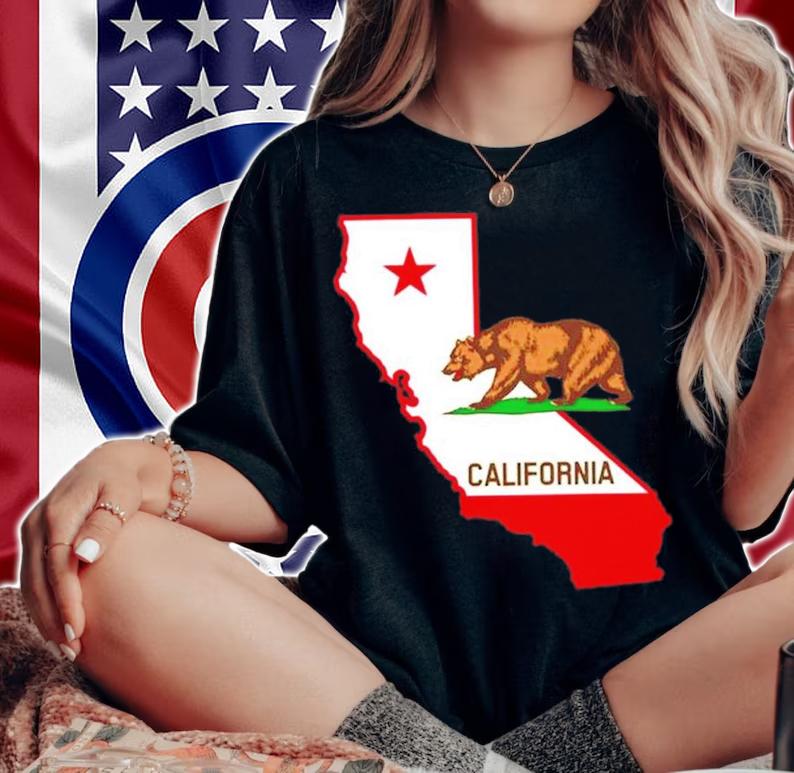 The Bear State United State shirt t-shirt