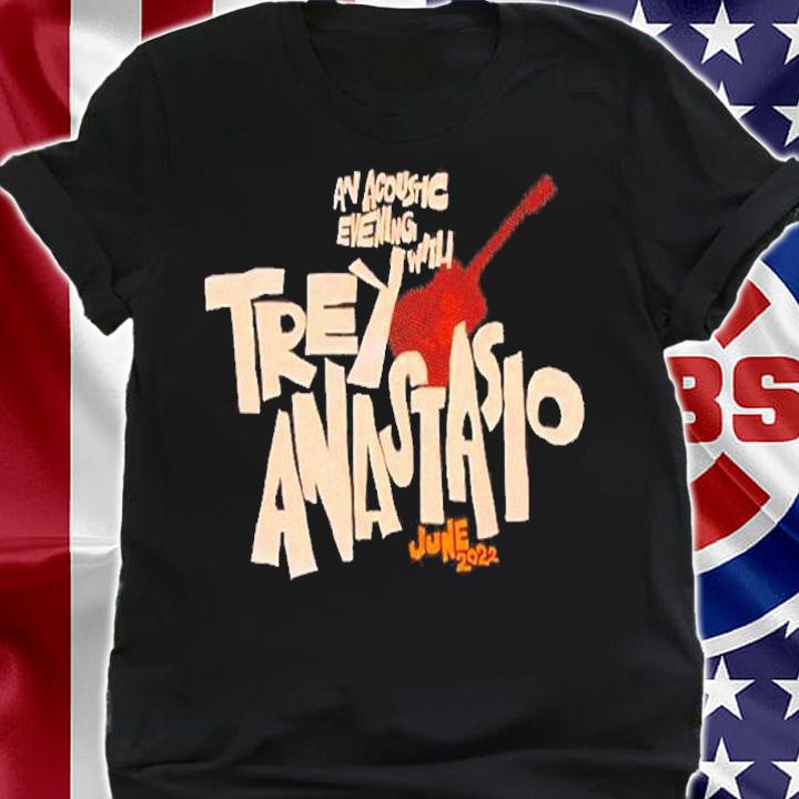 Trey Anastasio Women's Bers Letters 2022 Tour shirt t-shirt shirt