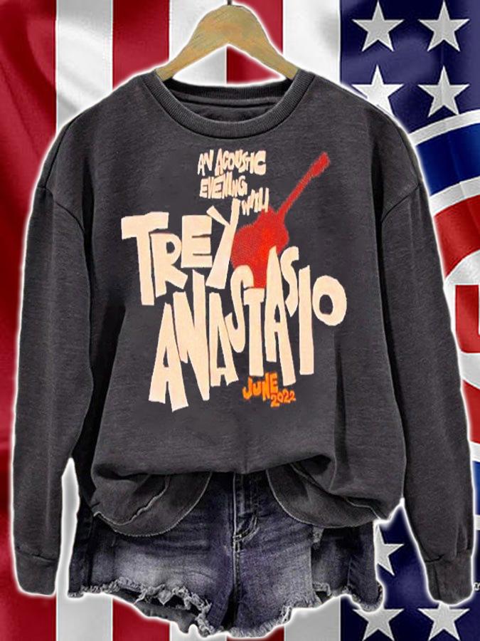 Trey Anastasio Women's Bers Letters 2022 Tour shirt t-shirt sweatshirt