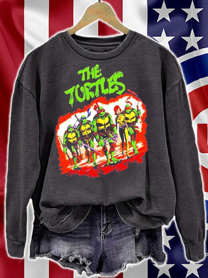 Vintage The Ninja Turtles Superhero Cartoon Movie shirt t-shirt sweatshirt