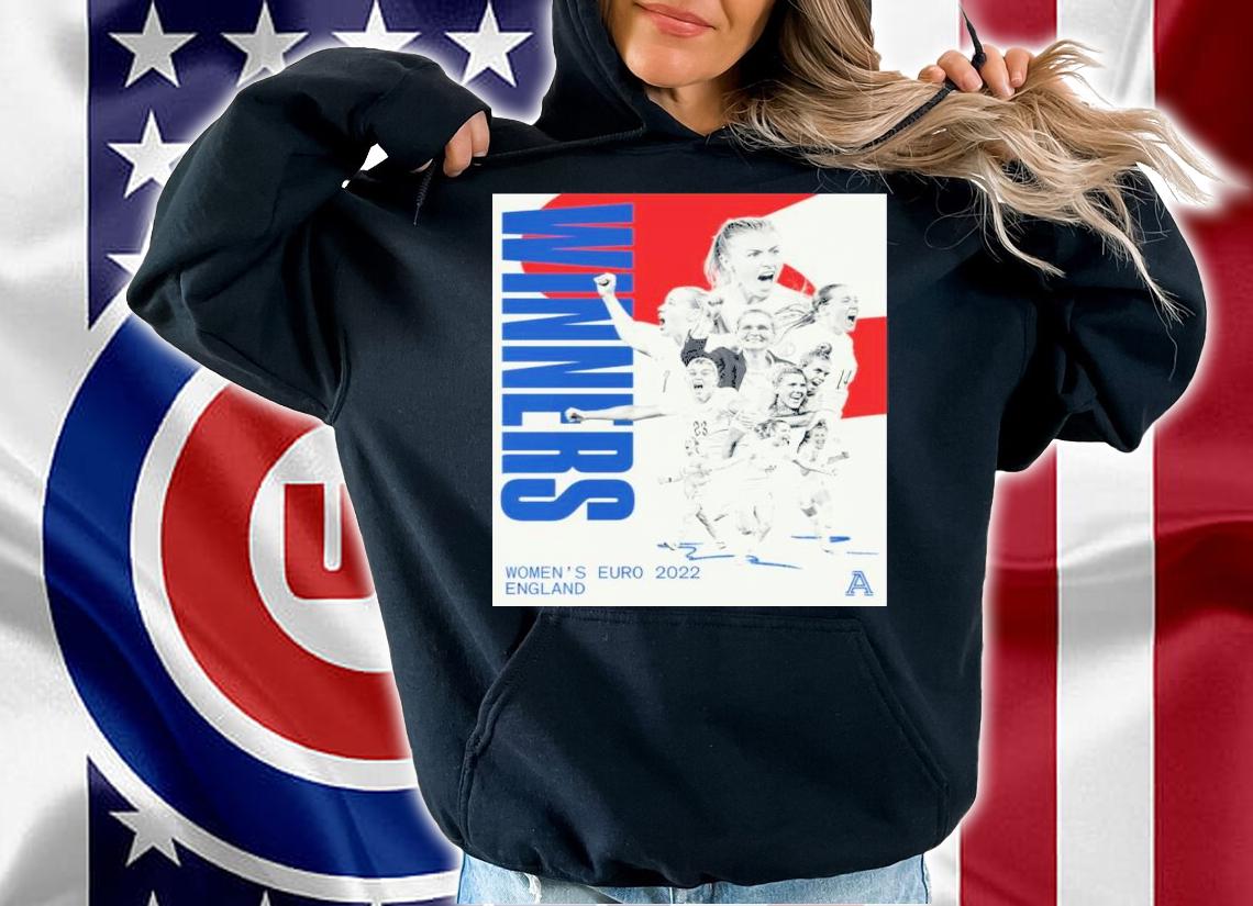 Winner Women's EURO 2022 Champions England Shirt t-shirt hoodie