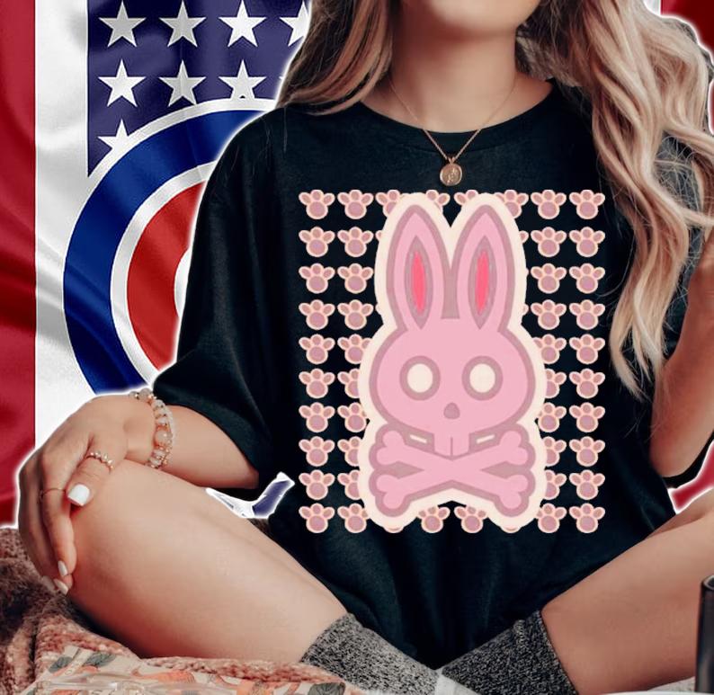 Crossbones Bunny Paws Shirt t-shirt