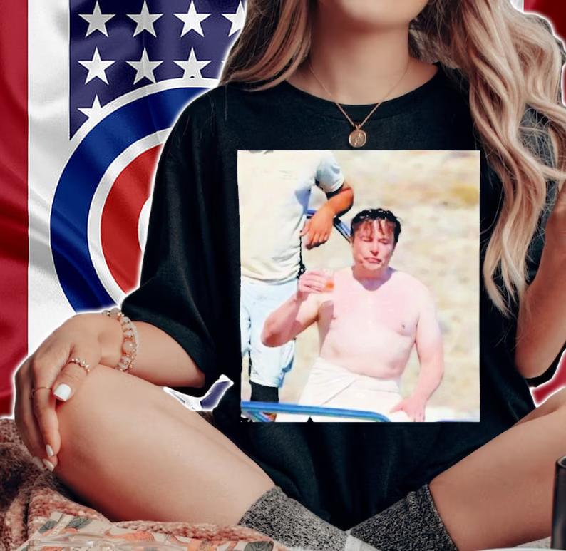 Elon Without Shirt t-shirt woman shirt