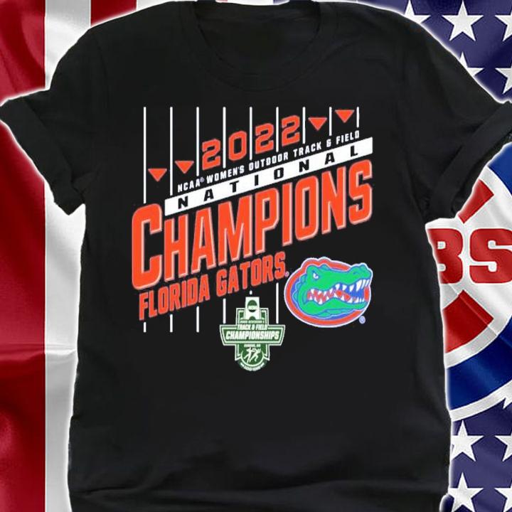 Florida Gators Royal 2022 NCAA Women's Outdoor Track And Field National Champions Shirt t-shirt