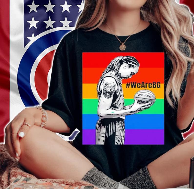 Free Brittney Griner 42 We Are BG Shirt t-shirt woman shirt