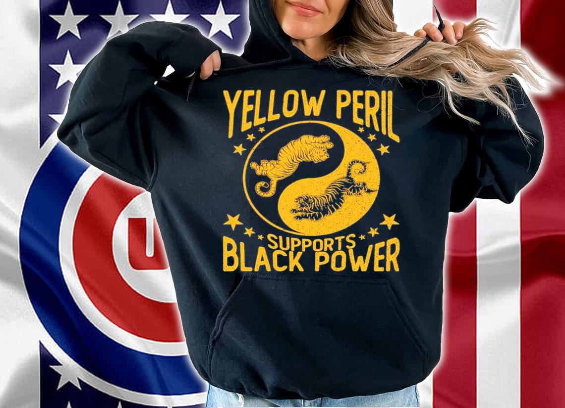 From Each To Each Yellow Peril Supports Black Power t-shirt
