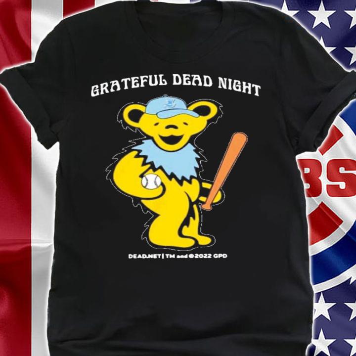 Grateful Dead Night Baseball Shirt t-shirt