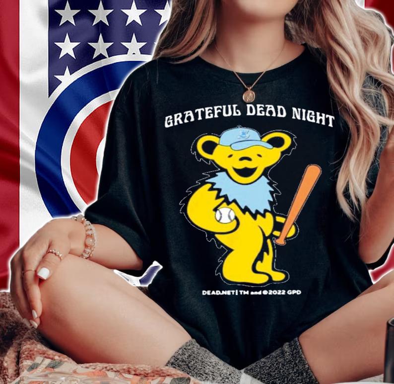 Grateful Dead Night Baseball Shirt t-shirt
