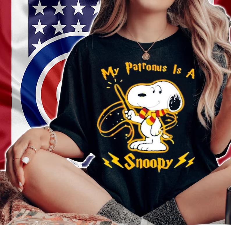 Harry Potter My Patronus Is A Snoopy Shirt t-shirt woman shirt