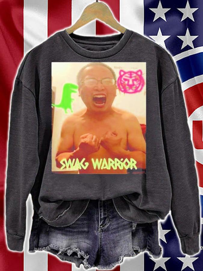 James Cage White Swag Warrior Shirt t-shirt