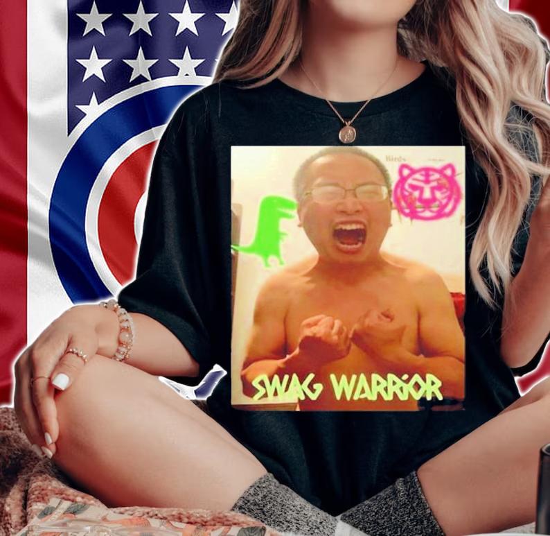 James Cage White Swag Warrior Shirt t-shirt