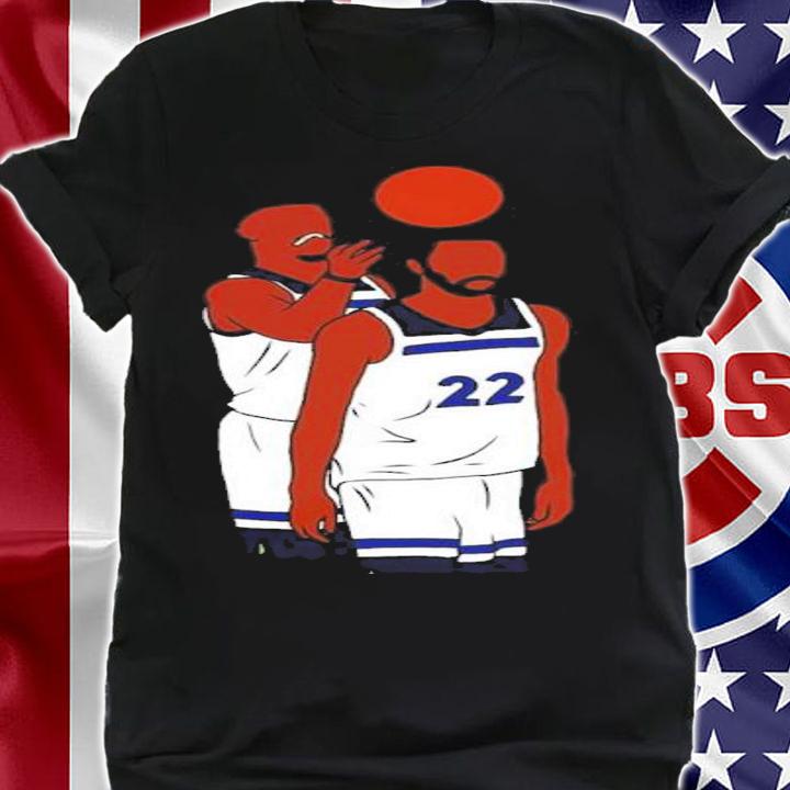 Jimmy Butler Messing With Andrew Wiggins Shirt t-shirt