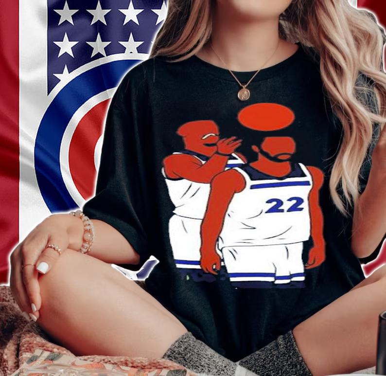 Jimmy Butler Messing With Andrew Wiggins Shirt t-shirt