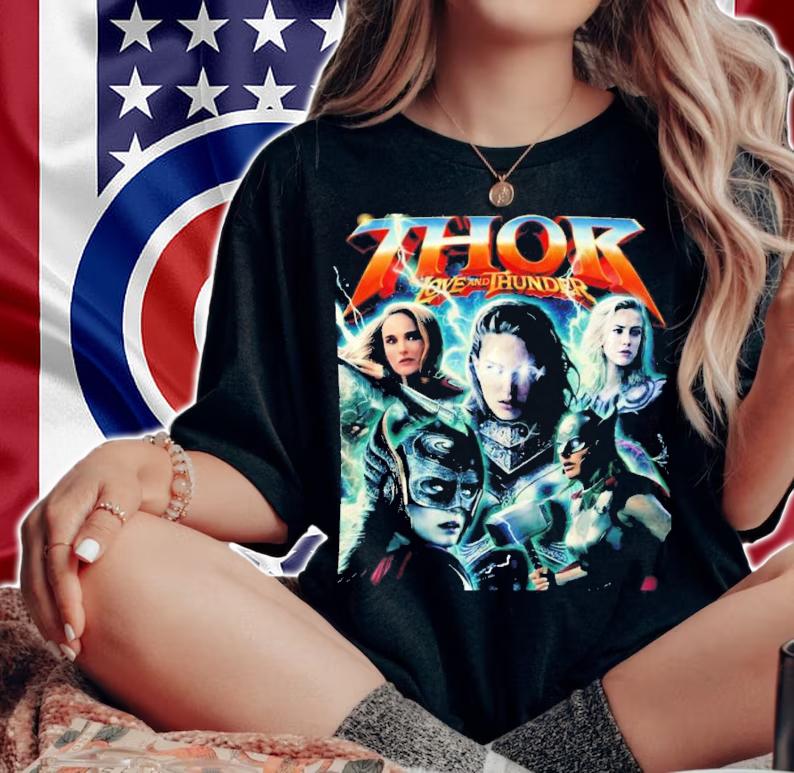 Lady Thor Love And Thunder Jane Foster Marvel Avenger Shirt t-shirt