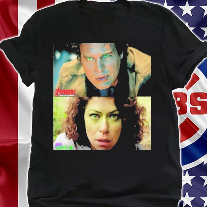 Marvel Hulk And She Hulk Shirt t-shirt