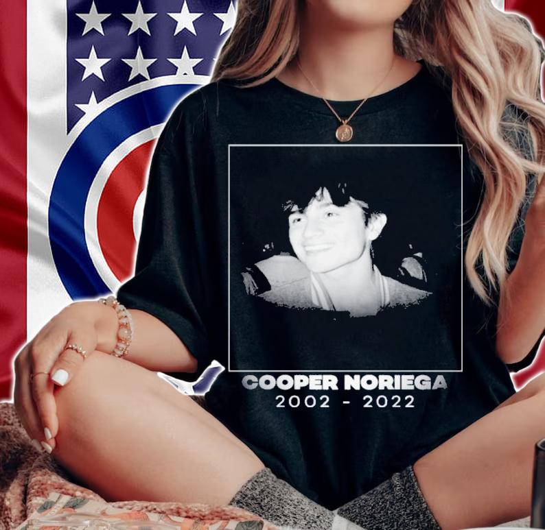 Rest In Peace Cooper Noriega TikToker 2002 -2022 Shirt t-shirt