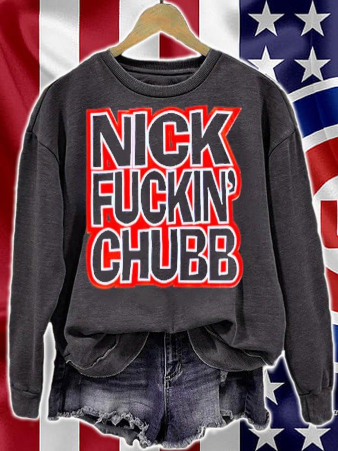 Nick Fuckin Chubb Move Bitch Get Out The Way Shirt t-shirt