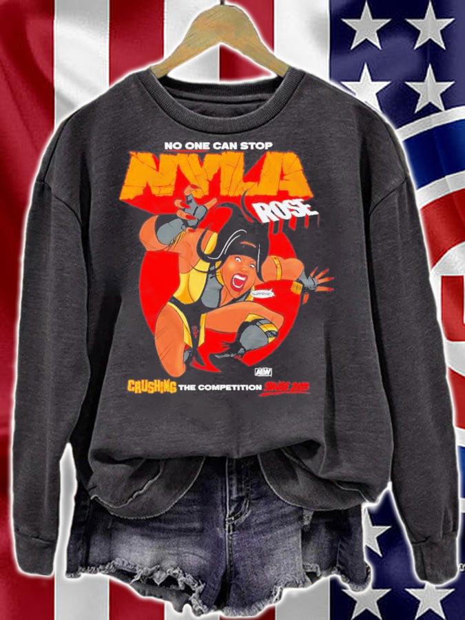 Nyla Rose Crushing The Competition Since 2013 T-Shirt t-shirt