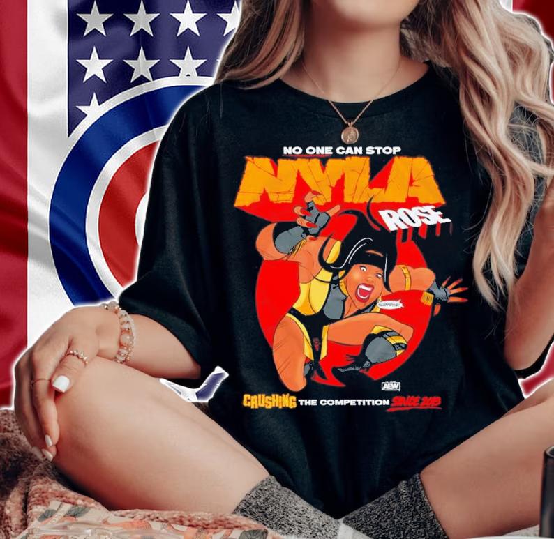 Nyla Rose Crushing The Competition Since 2013 T-Shirt t-shirt