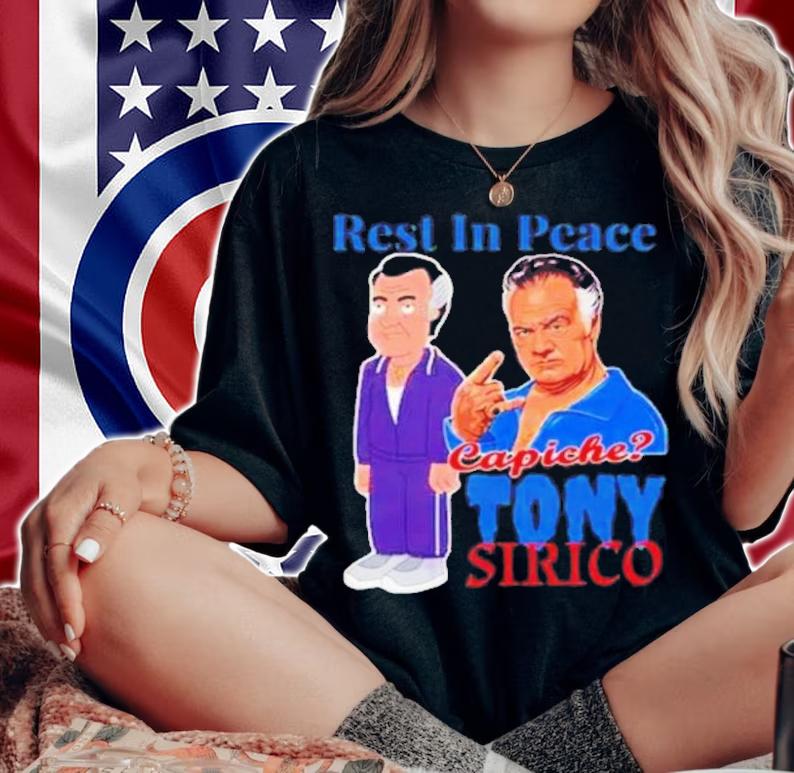 Rest In Peace Paulie Tony Sirico The Sopranos T-Shirt t-shirt