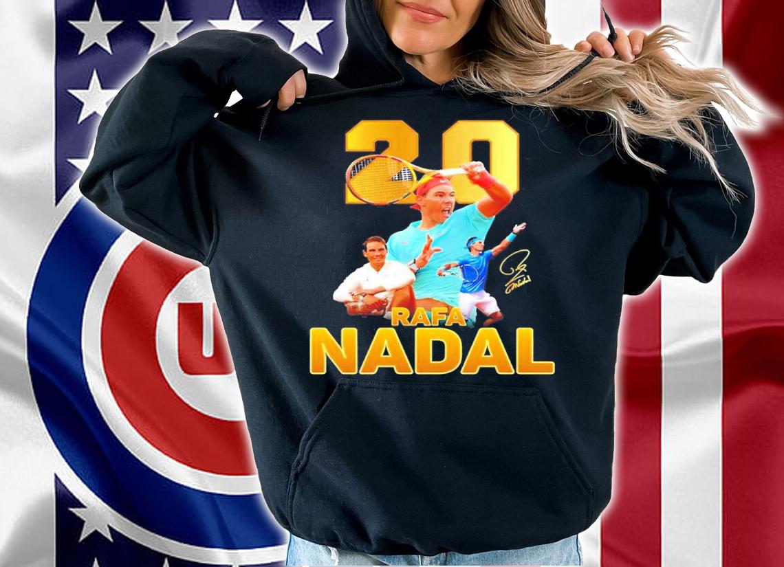 Retro Rafa Nadal 20 Grand Slam Champion Shirt t-shirt hoodie