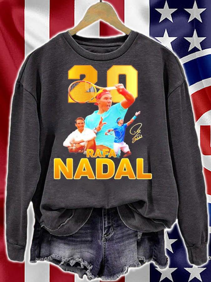 Retro Rafa Nadal 20 Grand Slam Champion Shirt t-shirt sweatshirt