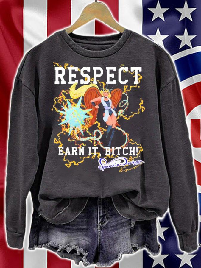 Spankie Jackzon respect shirt t-shirt sweatshirt