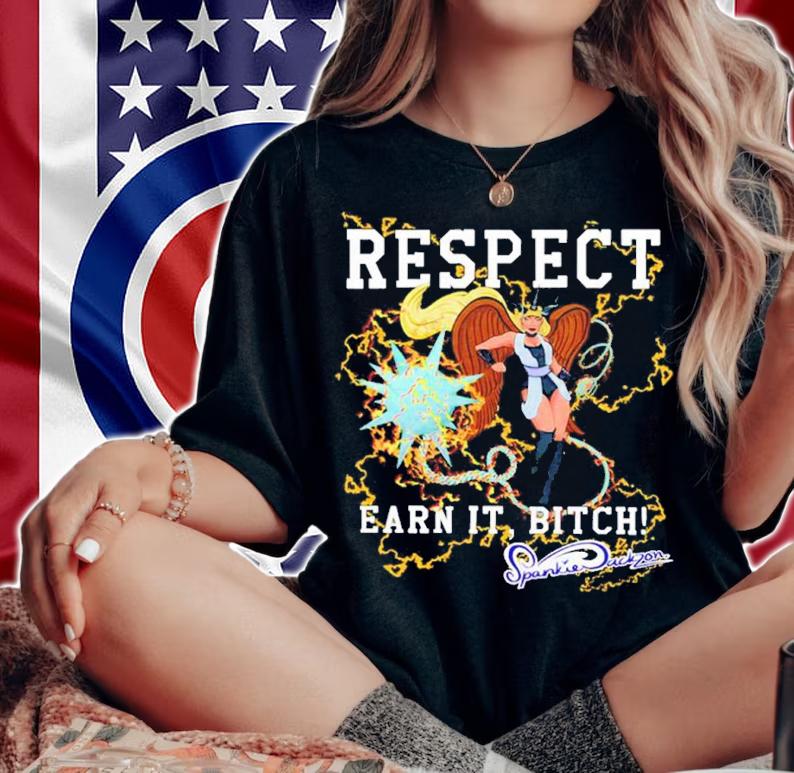 Spankie Jackzon respect shirt t-shirt woman shirt
