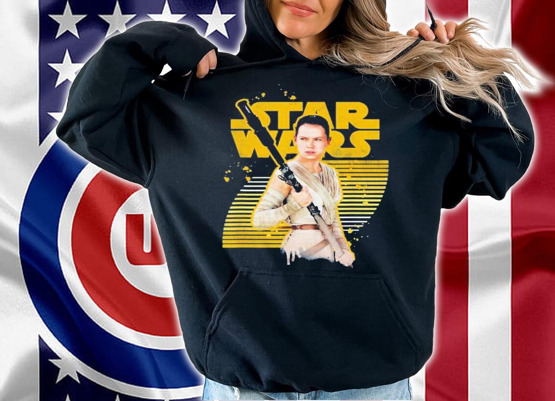 Star Wars The Force Awakens Rey Stands Strong Shirt t-shirt