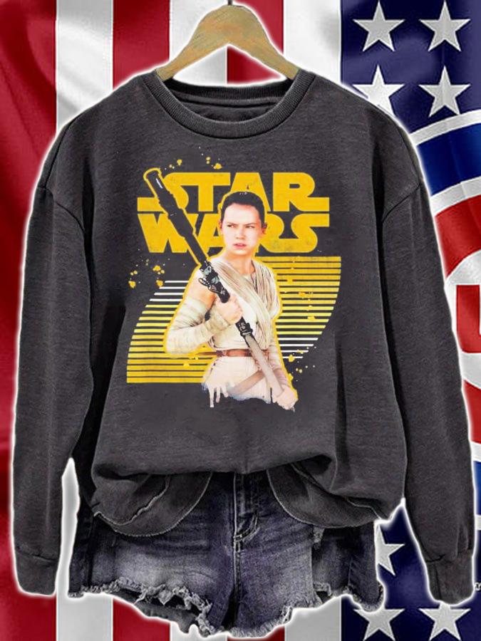 Star Wars The Force Awakens Rey Stands Strong Shirt t-shirt