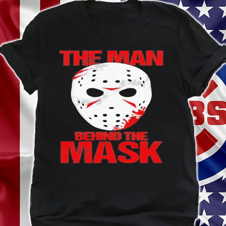 The Man Behind The Mask Lazy Halloween Costume Horror Movie T-Shirt t-shirt