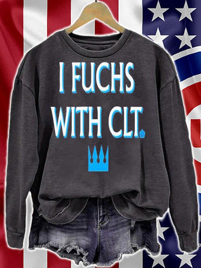 Todd Lambert Wearing I Fuchs With CLT T-Shirt t-shirt