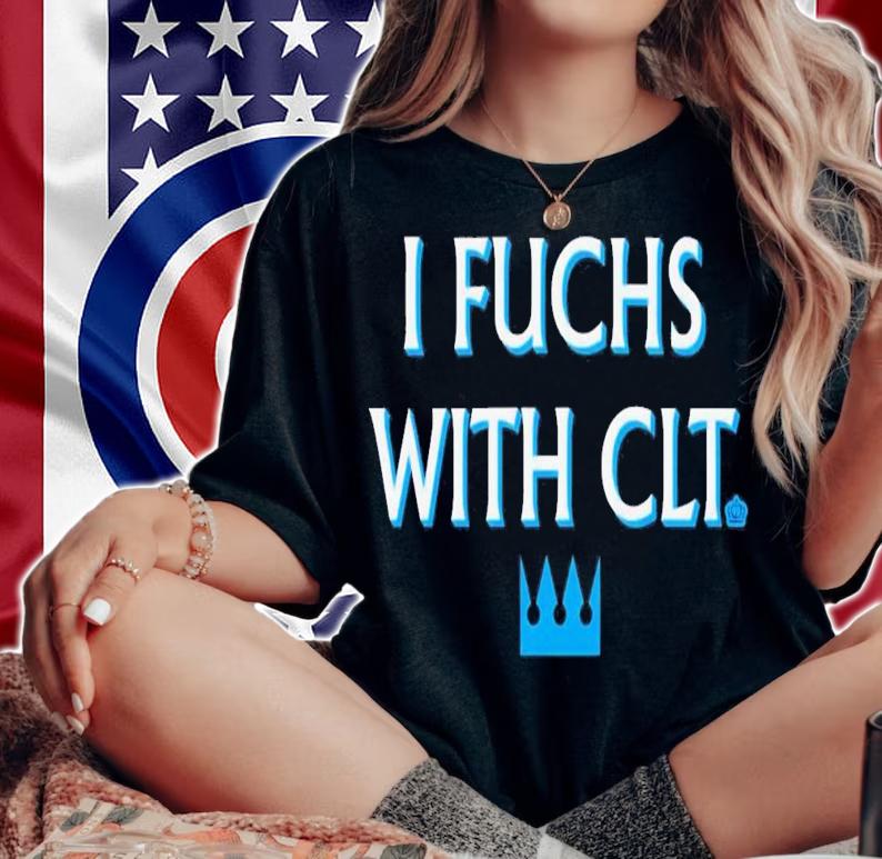 Todd Lambert Wearing I Fuchs With CLT T-Shirt t-shirt