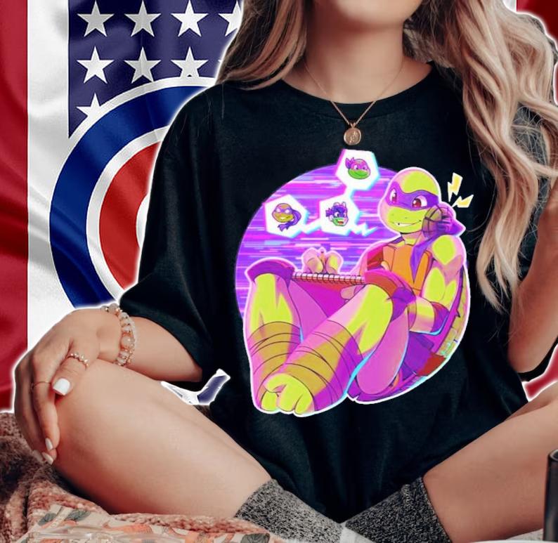 Transdimensional Downtime Ninja Turtles T-Shirt t-shirt woman shirt