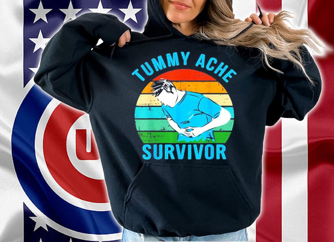 Tummy Ache Survivor Essential Vintage Shirt t-shirt hoodie