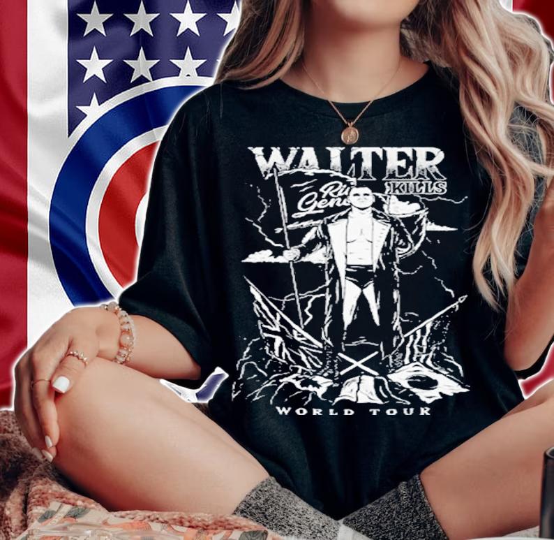 Walter Kills Ring General World Tour shirt t-shirt woman shirt