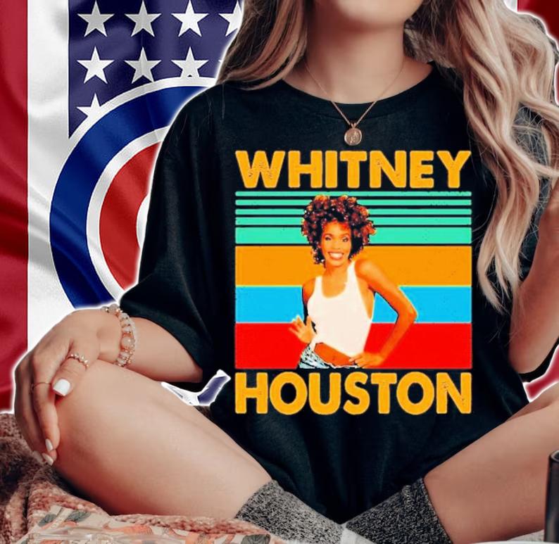 Whitney Houston Vintage Shirt t-shirt woman shirt