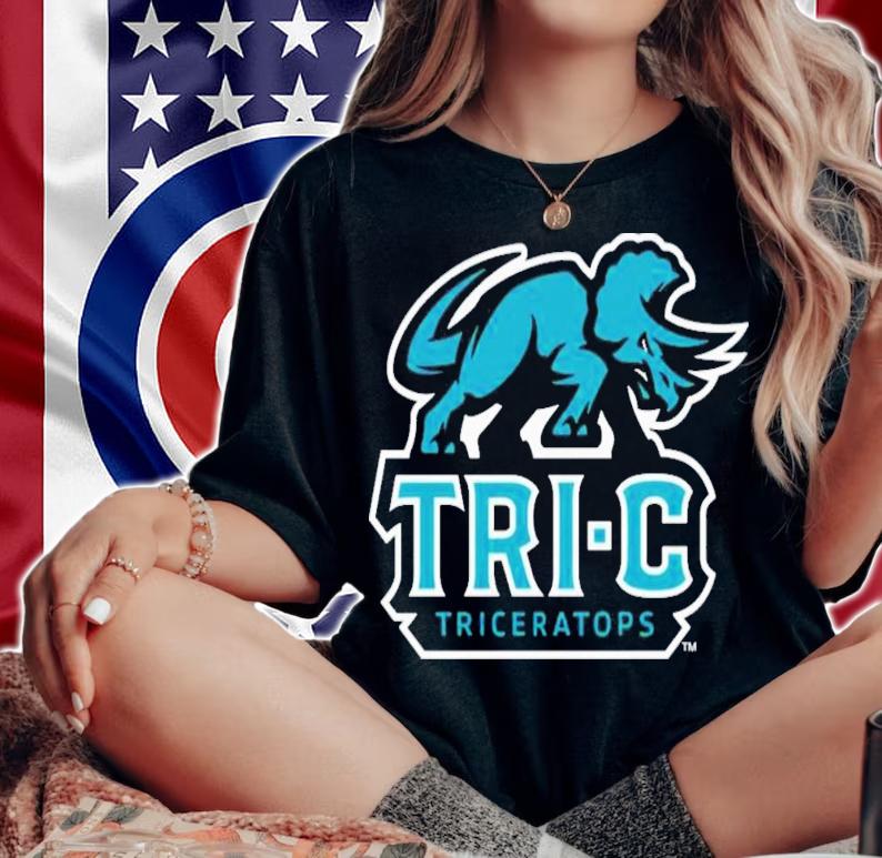Tri-C Triceratops Bailey Mincer Studio Simon T-Shirt t-shirt