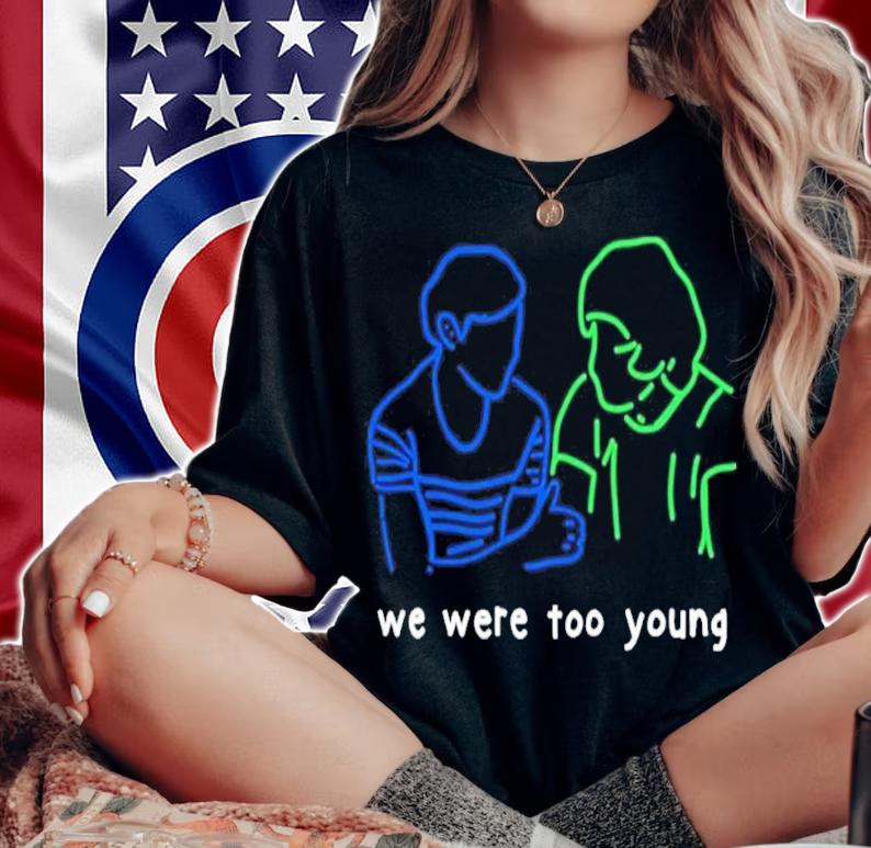 We Were Too Young Louis Tomlinson Larry Stylinson Shirt t-shirt woman shirt