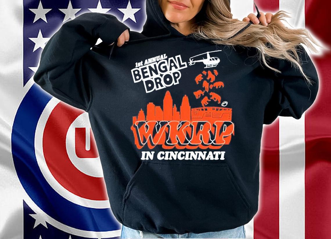1st Annual Bengal Drop WKRP In Cincinnati Shirt t-shirt