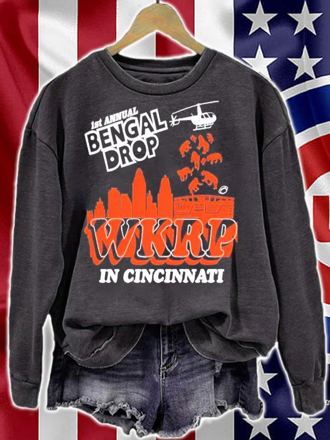 1st Annual Bengal Drop WKRP In Cincinnati Shirt t-shirt
