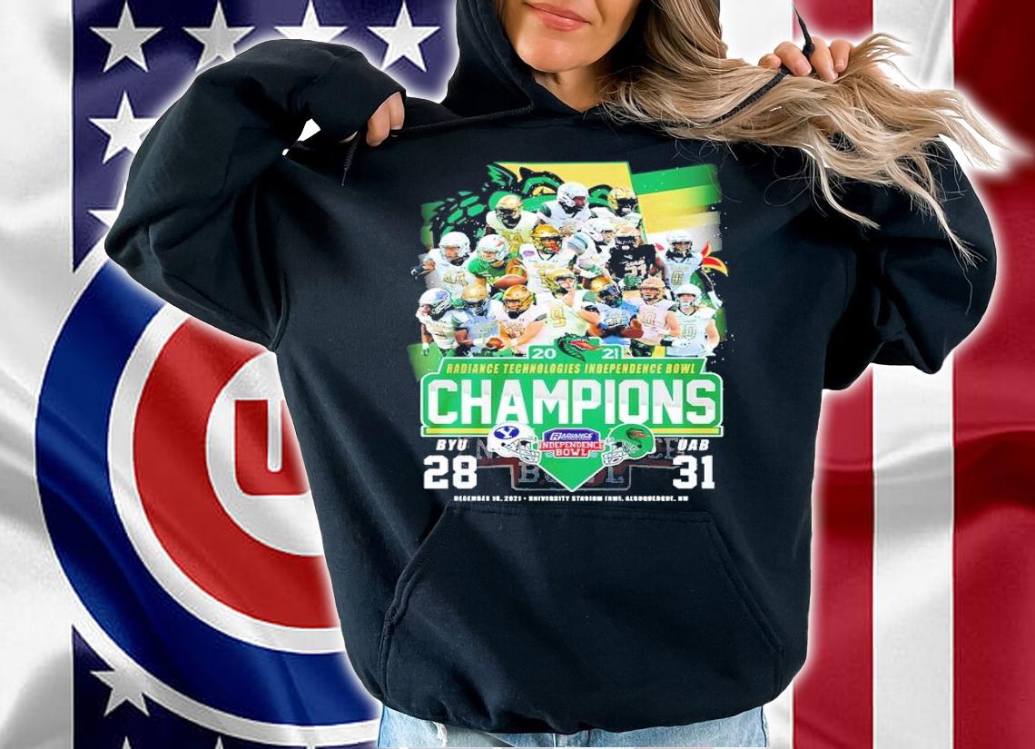 2021 Radiance Technologies Independence Bowl Champions BYU 28 Vs UAB 31 Shirt t-shirt hoodie