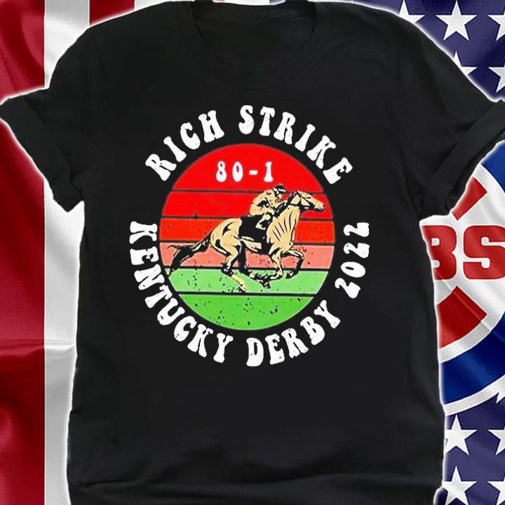 2022 Rich Strike Champions Kentucky Derby Retro Vintage T-Shirt t-shirt