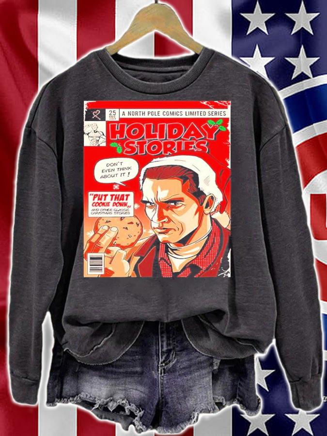 A North Pole Comics Limited Series Holiday Stories Put That Cookie Down Shirt t-shirt
