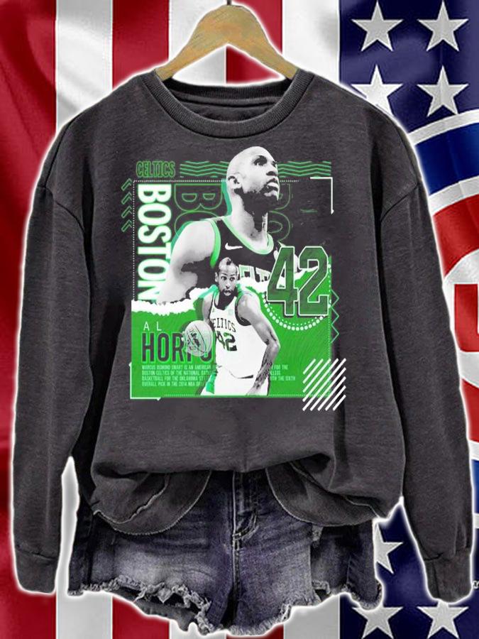 Al Horford Basketball Paper Poster Celtics shirt t-shirt