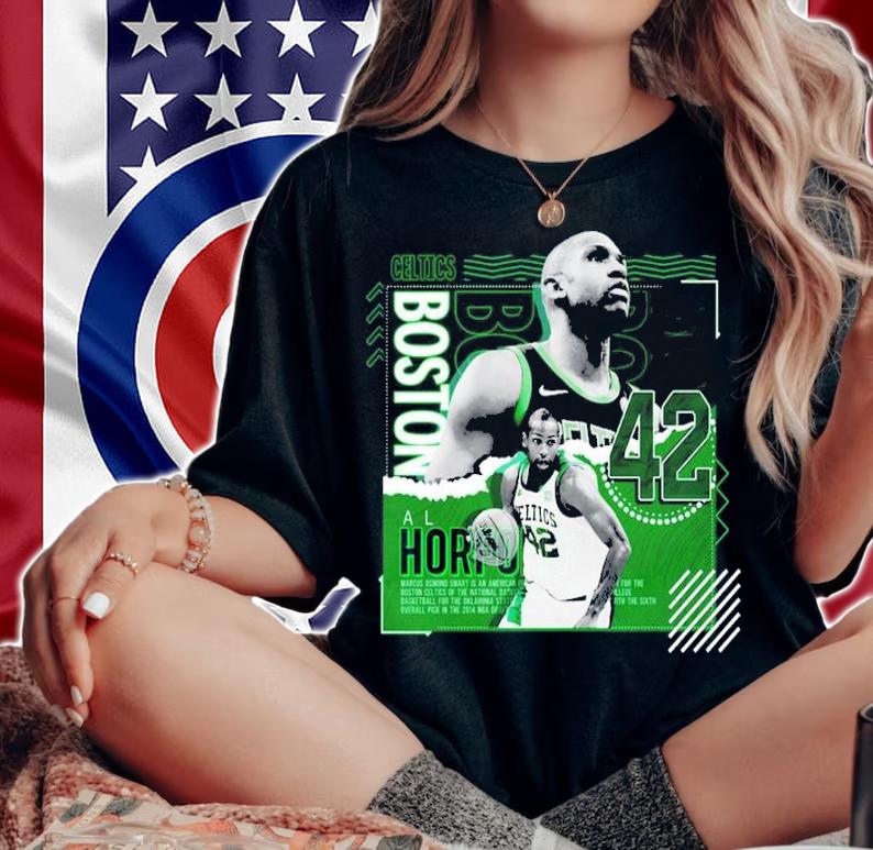 Al Horford Basketball Paper Poster Celtics shirt t-shirt