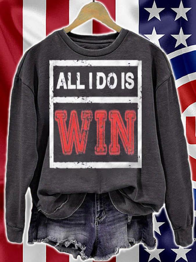 All I Do Is Win Motivational Sports Athlete Saying Shirt t-shirt