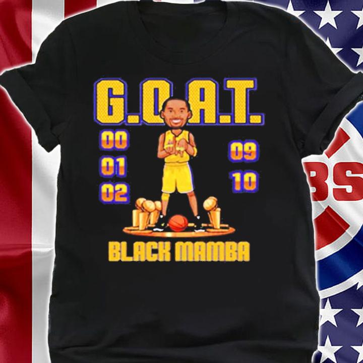 Anthony Davis Kobe Bryant Black Mamba Goat Shirt t-shirt shirt
