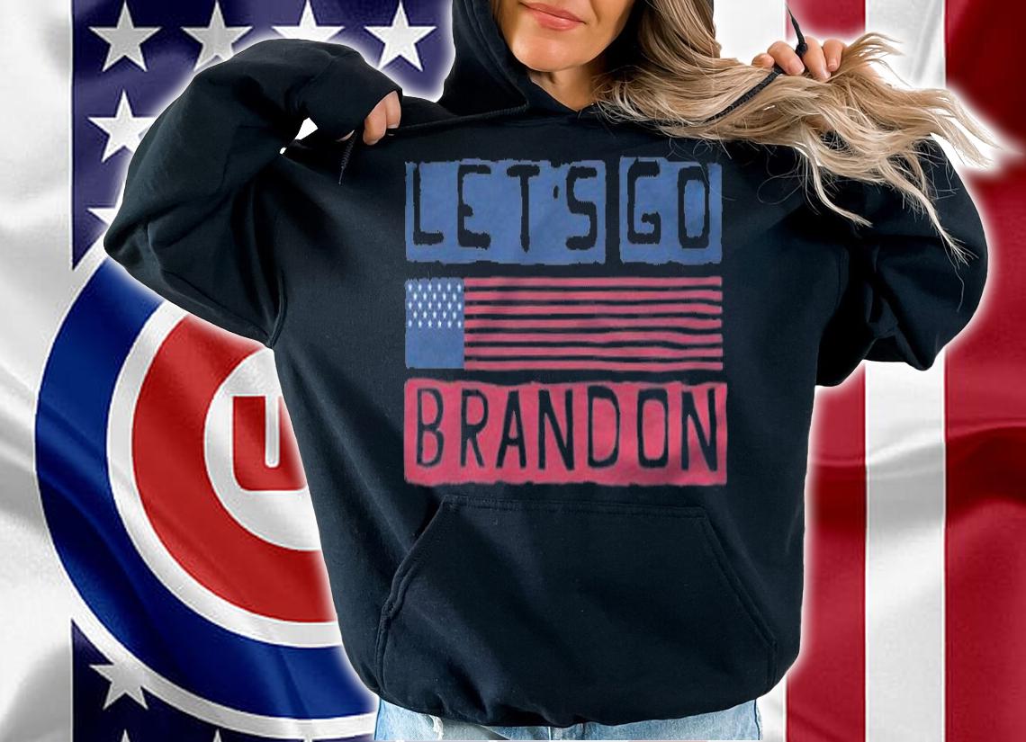 Anti President let's Go Brandon USA Flag Anti Biden Impeach Biden Anti President T-Shirt t-shirt